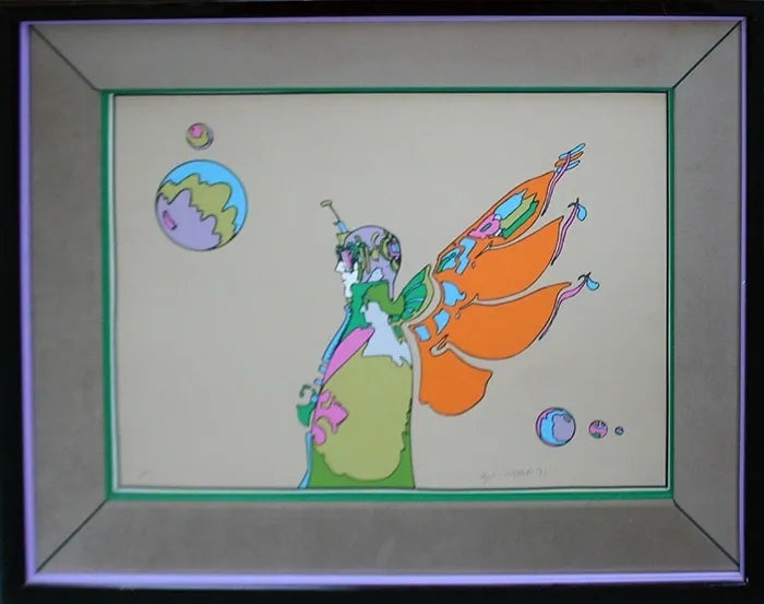 Crab Nebular Man by Peter Max