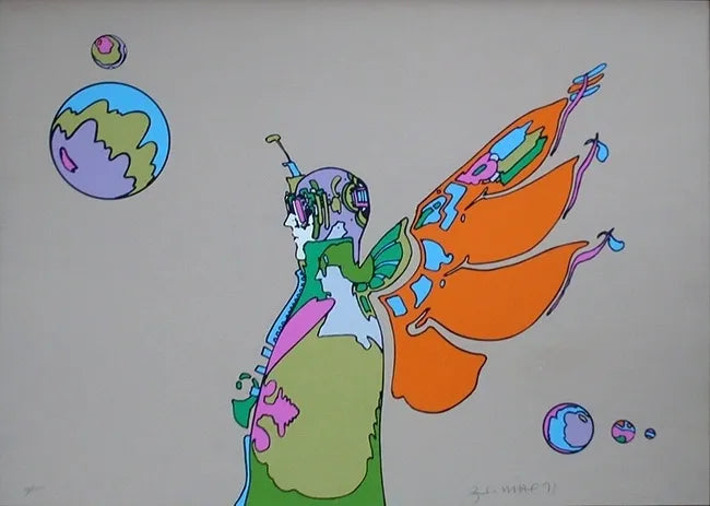 Crab Nebular Man by Peter Max