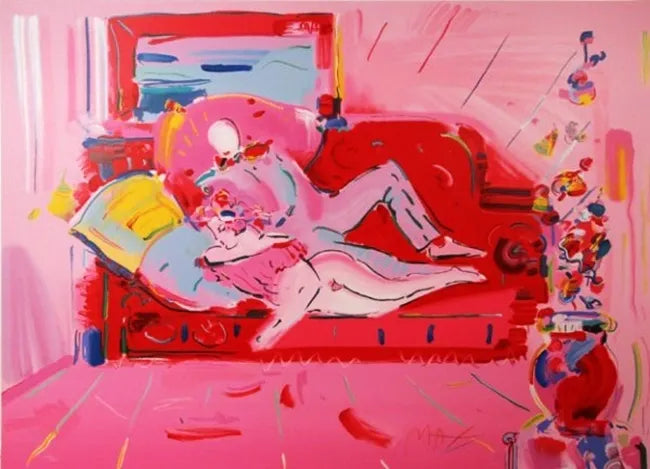 Dega & Woman by Peter Max