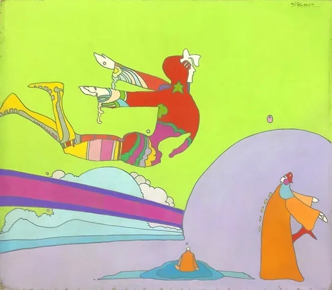 His Birthday by Peter Max