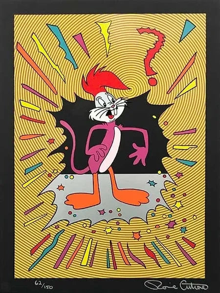 Identity Crisis (Black) by Ronnie Cutrone