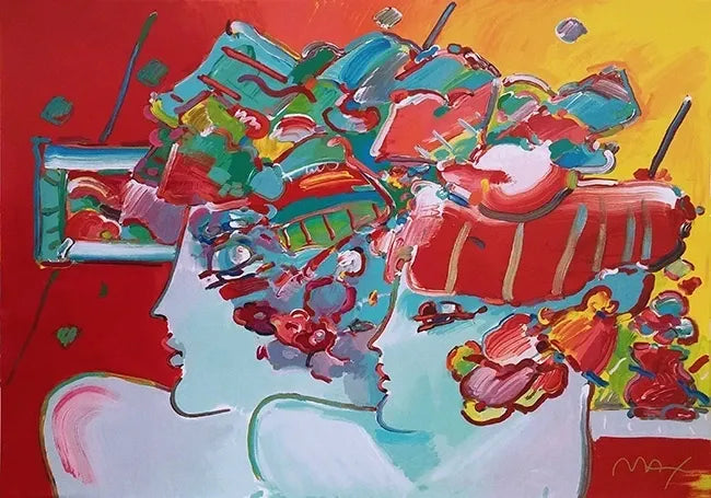 Les Mondrian Ladies by Peter Max