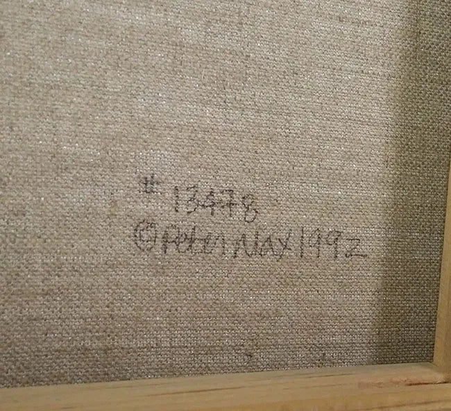 Living Room (Woman) by Peter Max