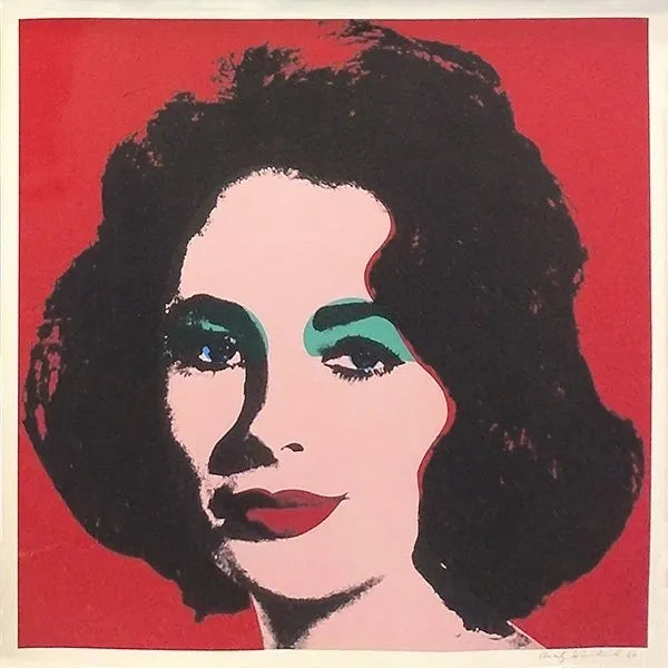 Liz Fs II.7 by Andy Warhol