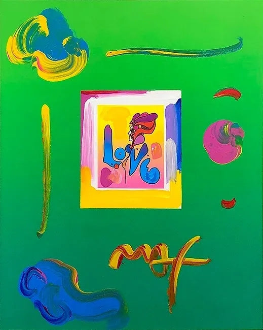 Love II - Deluxe Ver. II (Overpaint) by Peter max