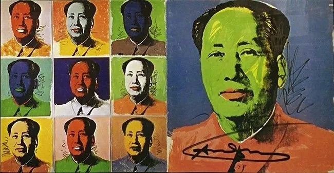 Mao (Portfolio of 10) Invitation by Andy Warhol