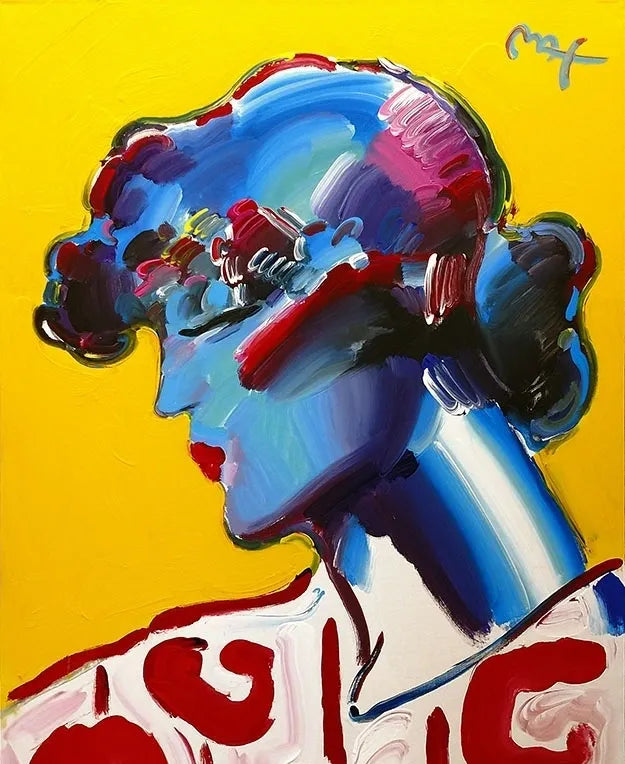 Palm Beach Lady Ver. II #7 by Peter Max