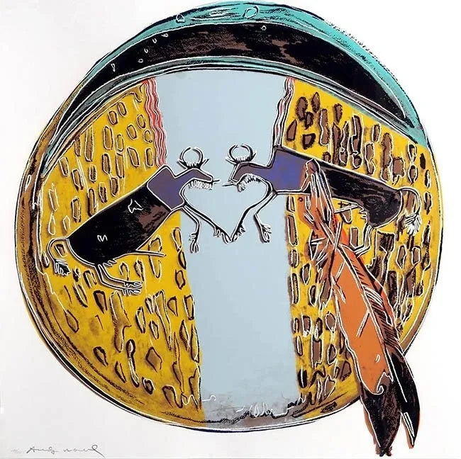 Plains Indian Shield Fs II.382 by Andy Warhol