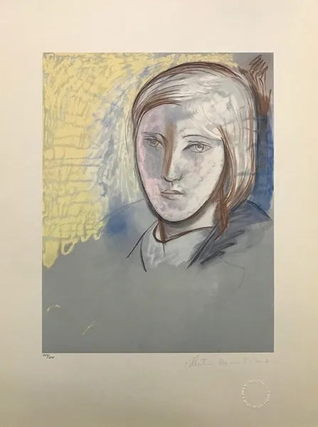 Portrait of Marie-Therese Walter by Picasso