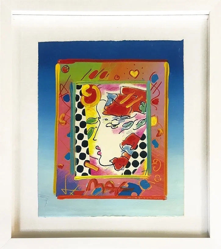 Profile Series (Overpaint) by Peter Max