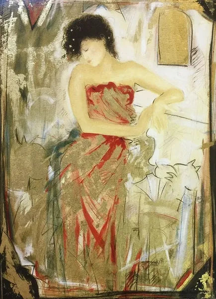 Red Dress by Janet Treby