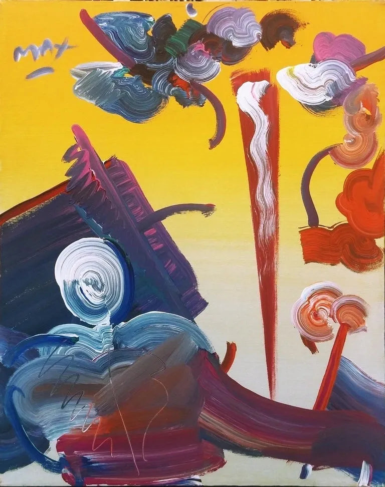 Sage (Abstract) by Peter Max