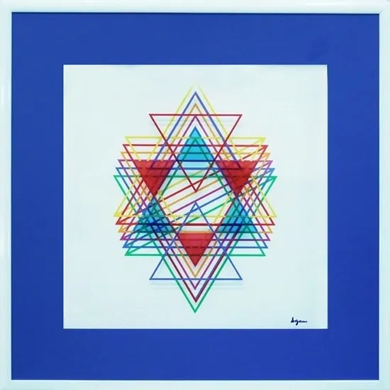 Star of David by Yaacov Agam