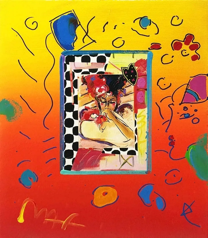 Suzin (Overpaint) by Peter Max