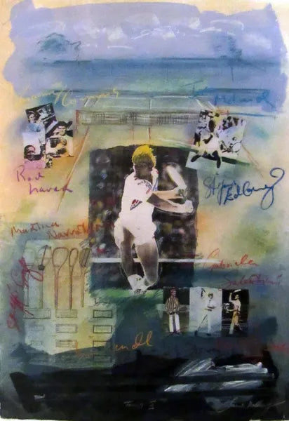 Tennis II by James Hussey