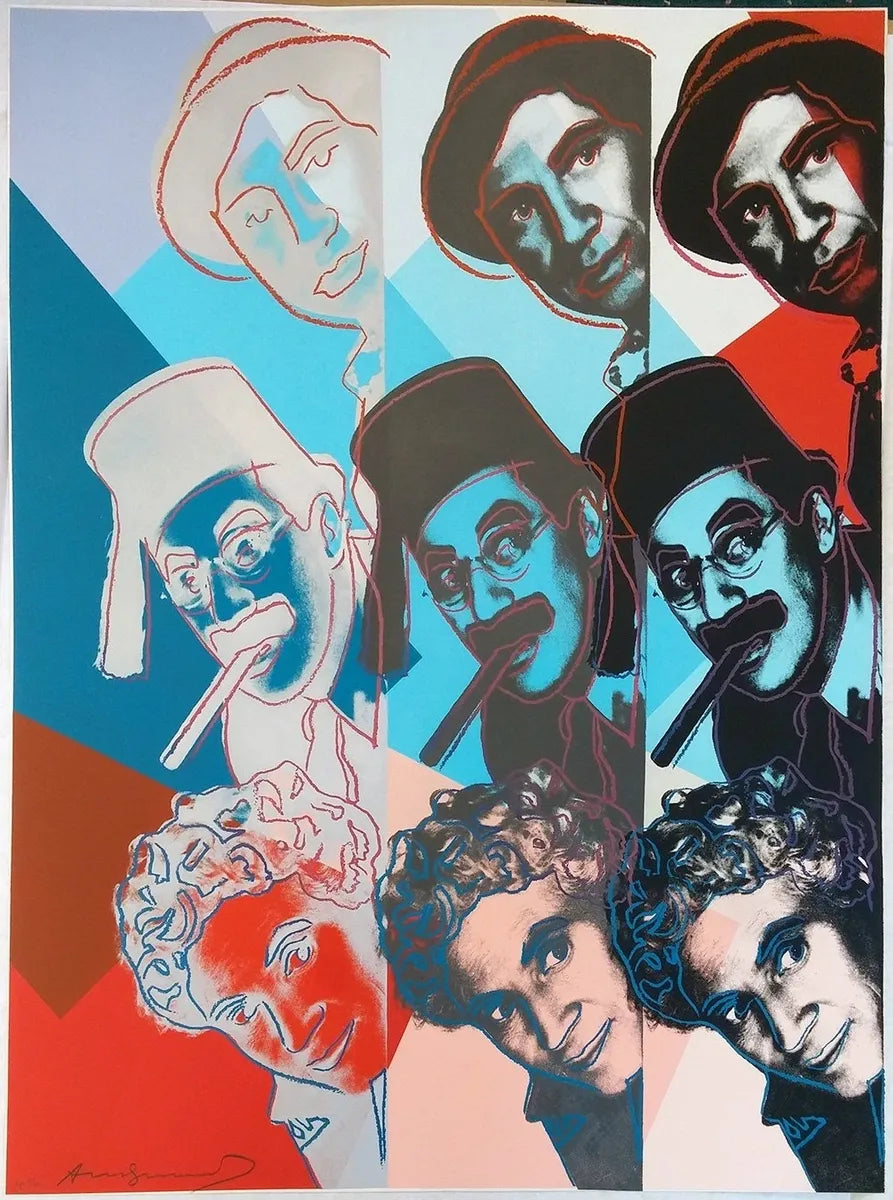 The Marx Brothers Fs II.232 by Andy Warhol