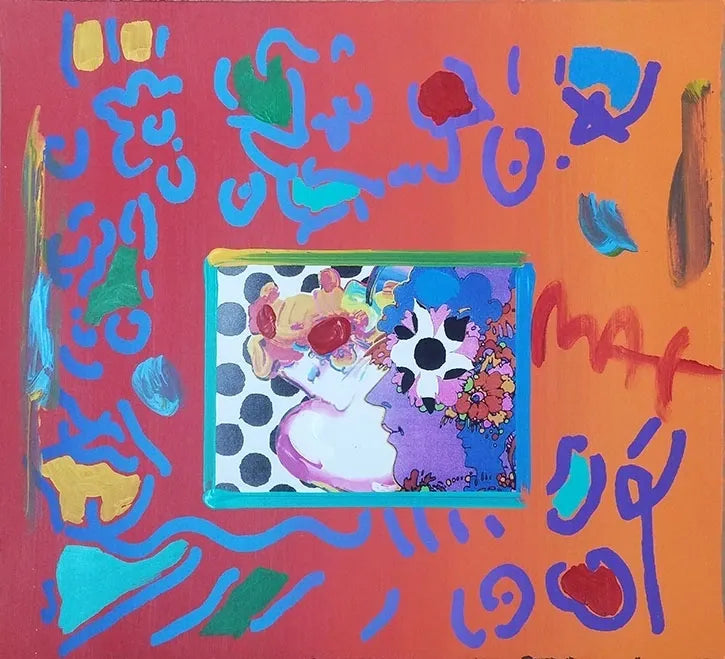 Three Faces by Peter Max