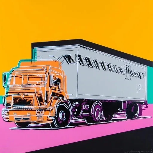 Trucks by Andy Warhol