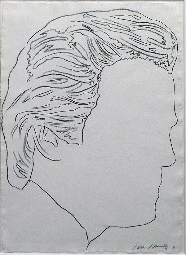 Untitled (Jon Gould) by Andy Warhol