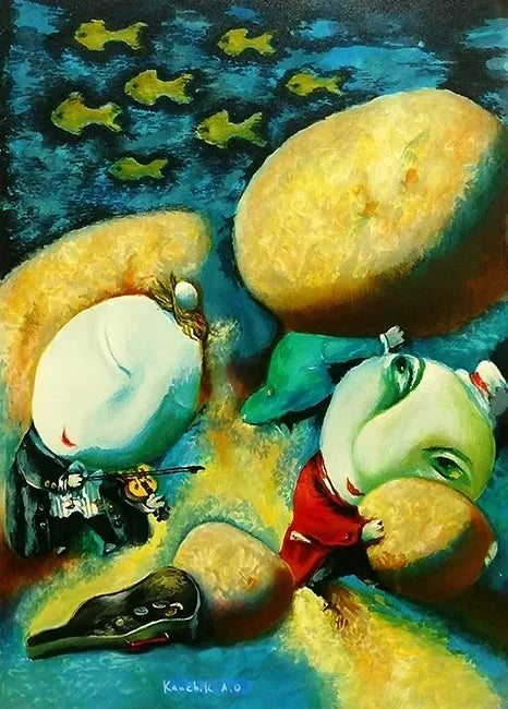 Violin Playing by Alexander Kanchik