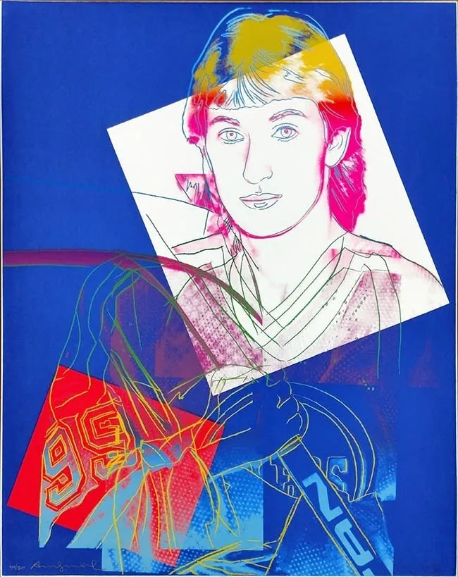 Wayne Gretzky FS II.306 by Andy Warhol