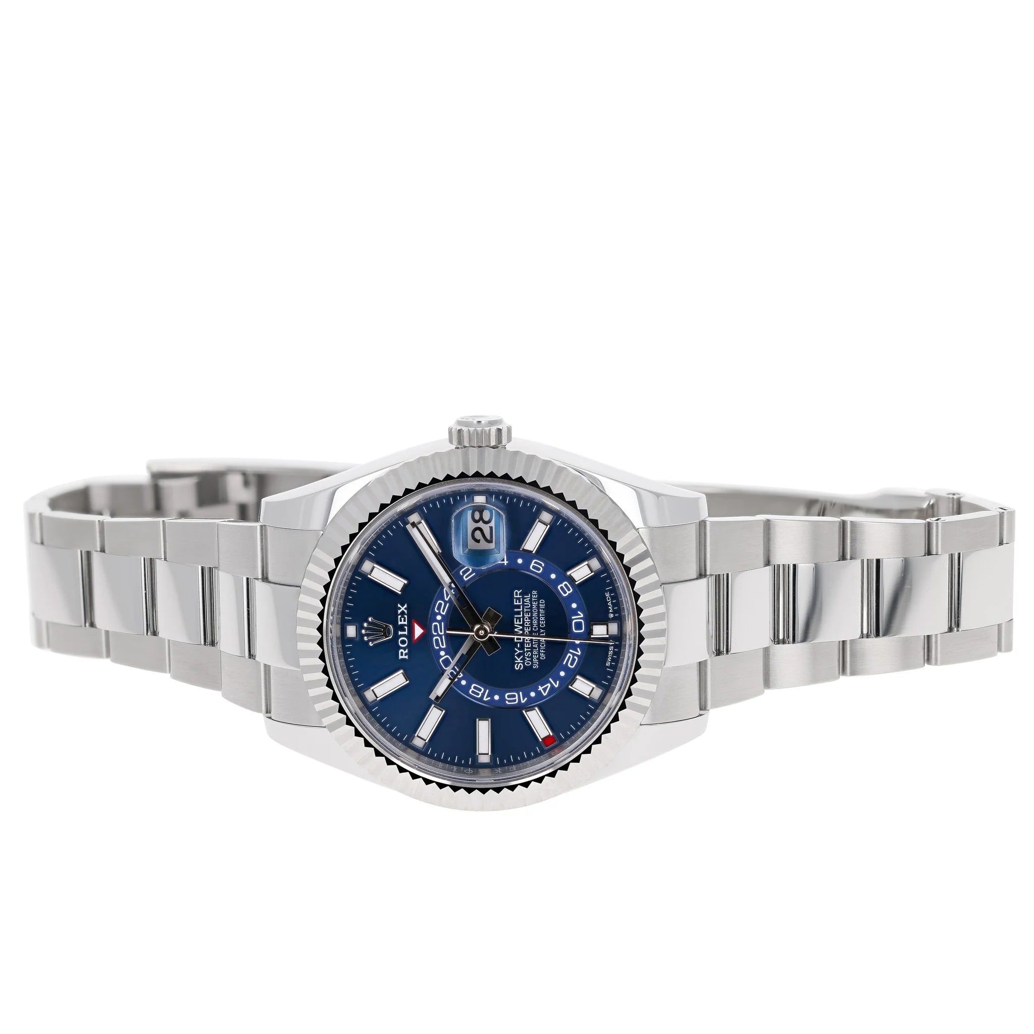 Rolex Sky-Dweller 336934 Blue Mint Oyster Steel 42 mm